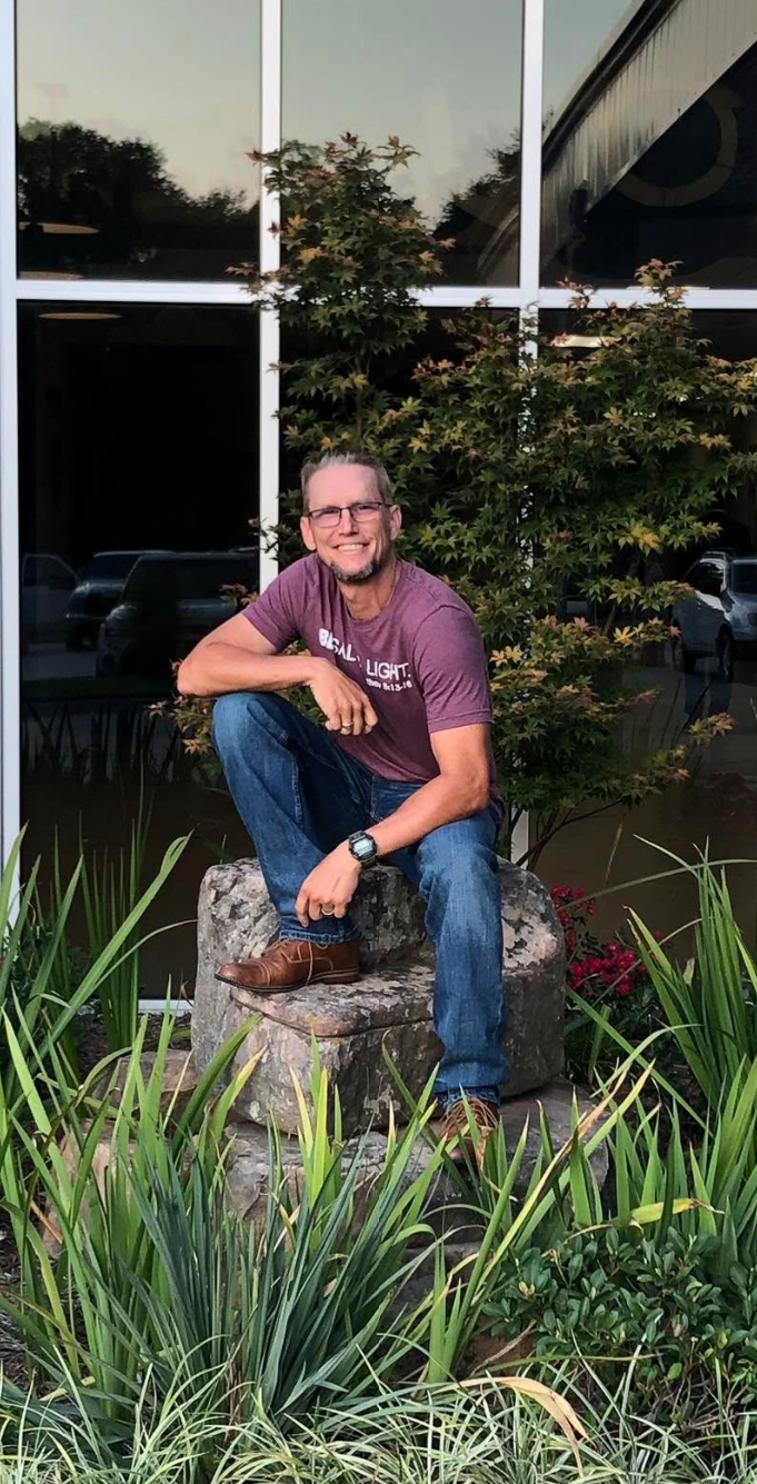 Wayne, owner of The Nature Gardeners, professional landscaper in Center, TX